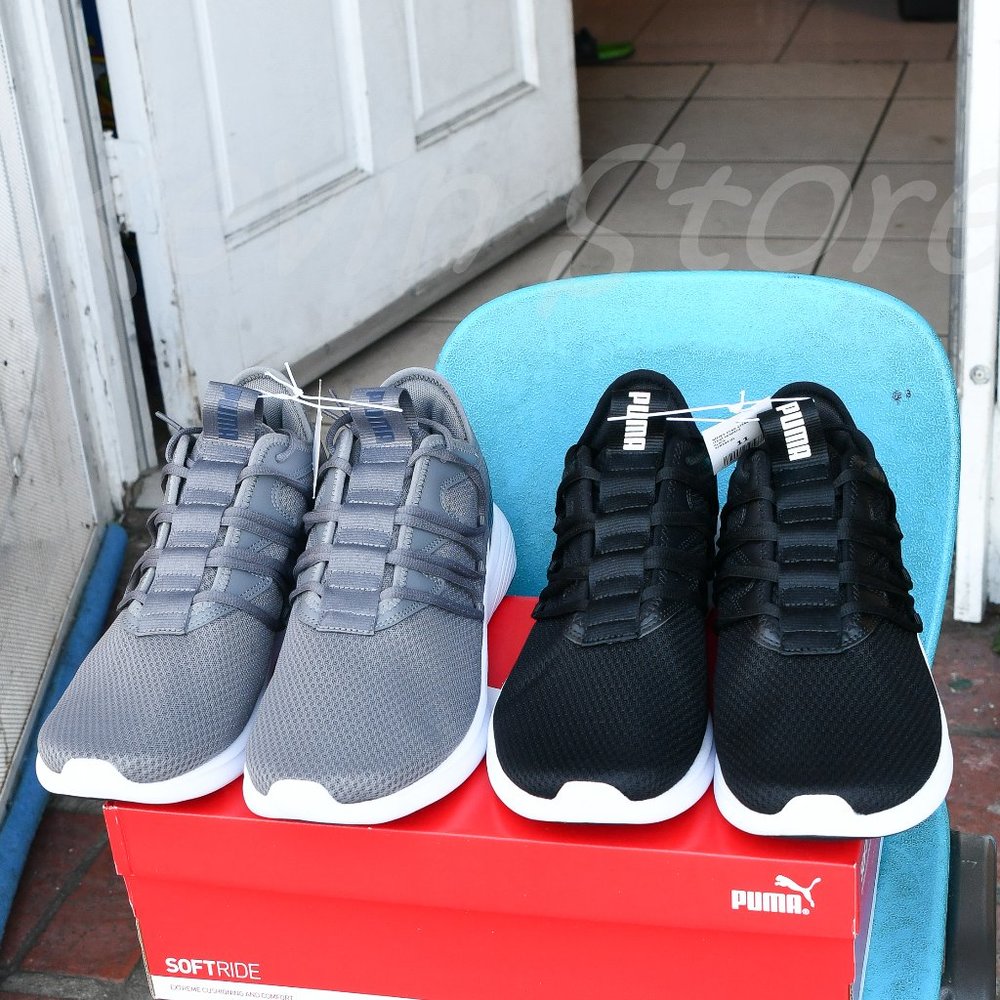 Size 12 black gray Puma Men's Star Vital Sneaker. Price is for ‎ 2 pairs